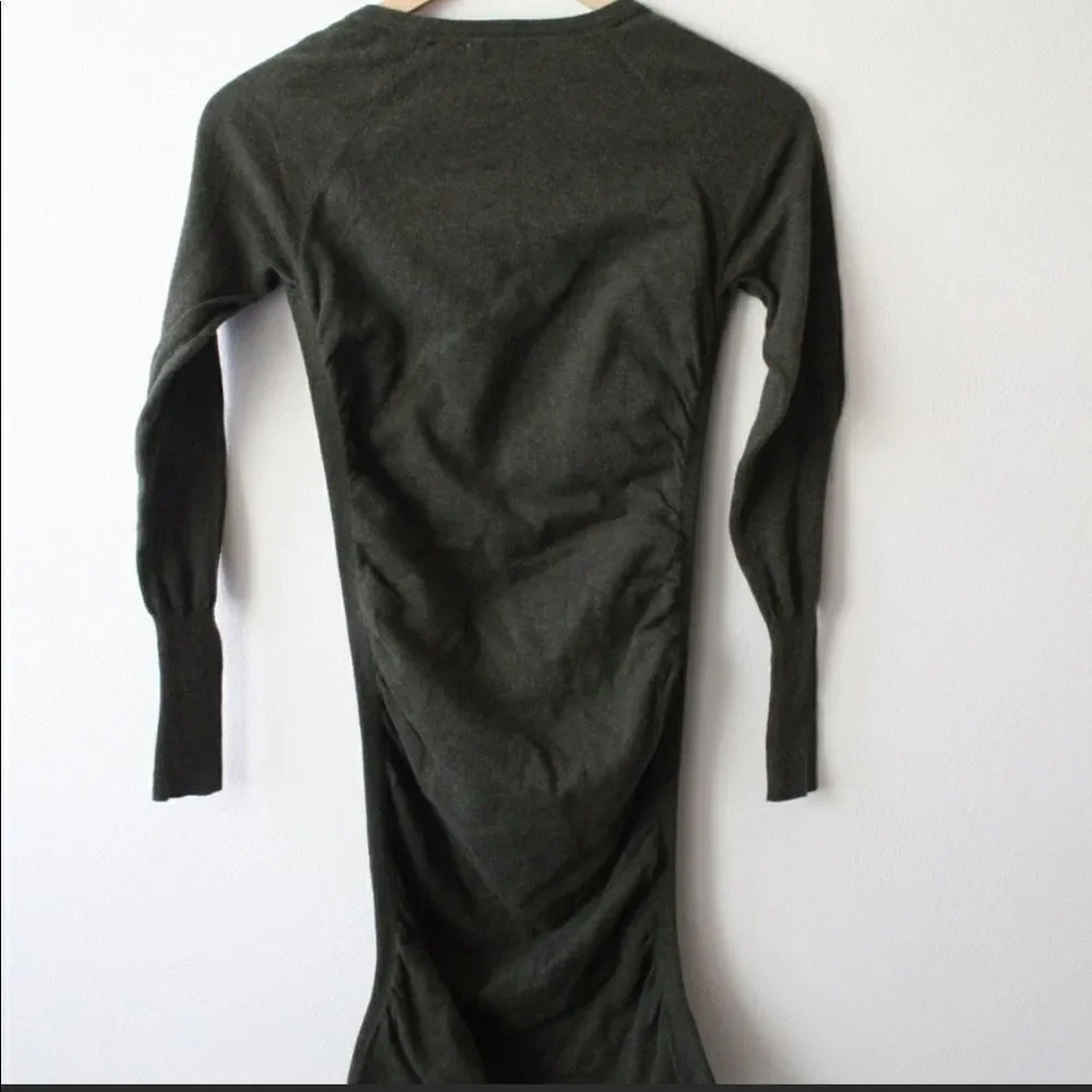 ✨HP✨Moda International Ruched Sweater Dress✨
